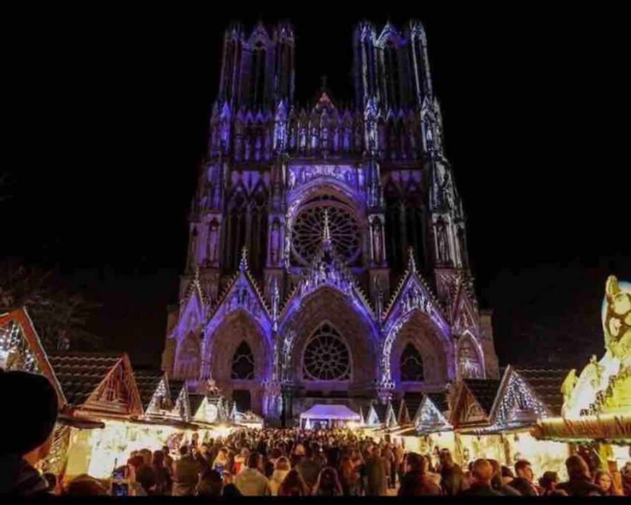 Reims Centre-Ville - 2 Chambres - 6 Personnes Au 1 Er Etage 兰斯 外观 照片